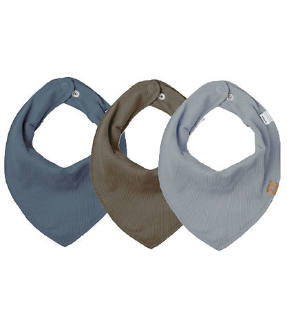Name It Lätzchen - Rib - NbmYasimtoby - 3er-Pack - China Blue