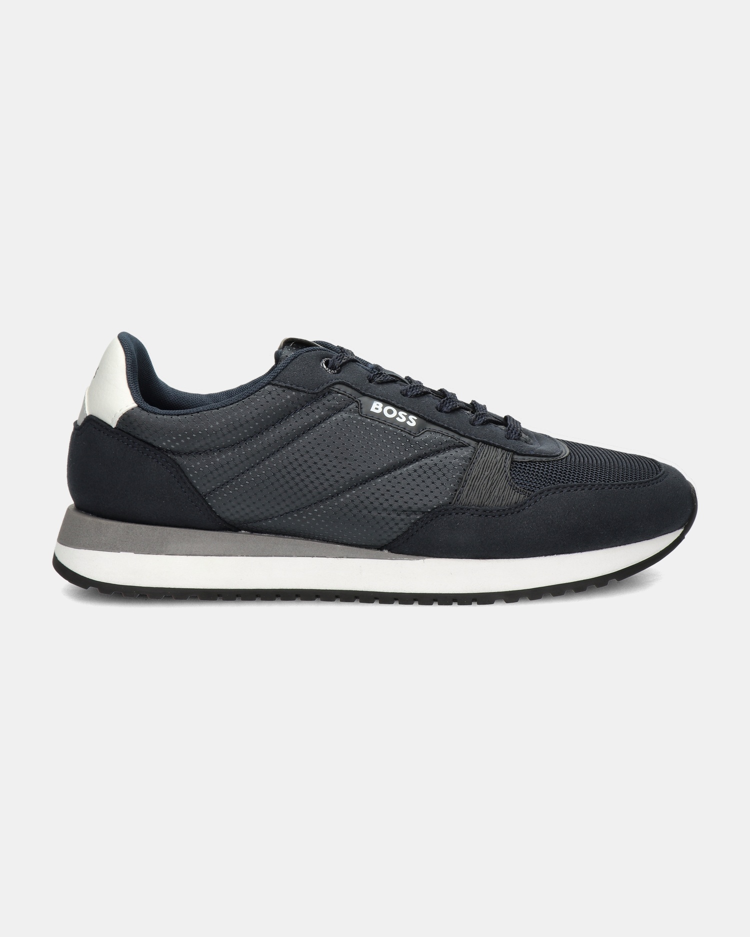 BOSS Kai Runner Lage sneakers  - blauw