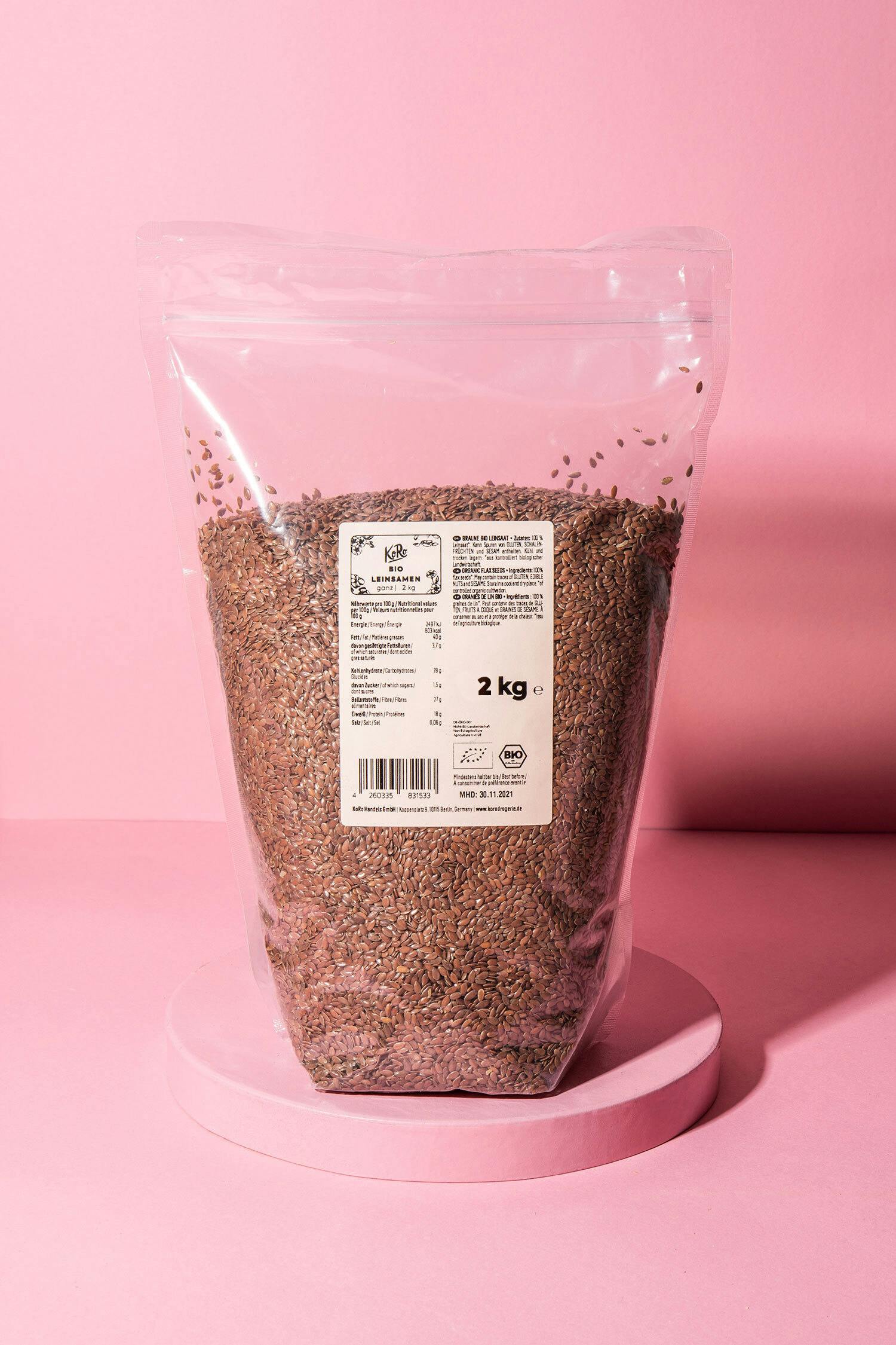 Bio Leinsamen 2 kg