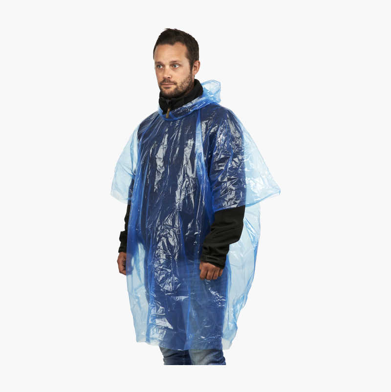 Regnponcho, gjennomsiktig