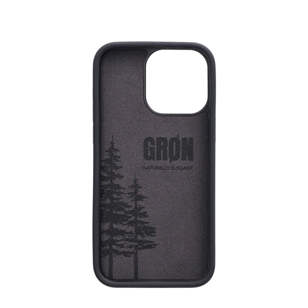 iPhone 15 Pro Holz Handy Hülle MagSafe Bumper Case - Walnuss