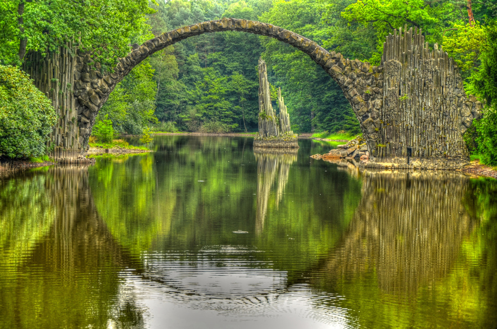 Akustikbild RAKOTZBRÜCKE 80x120cm, 7kg