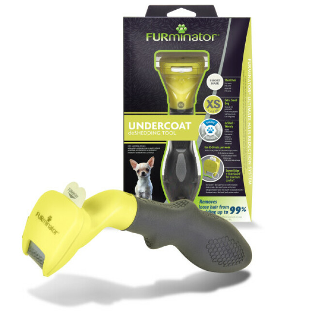Brosse FURminator pour chien à poils courts