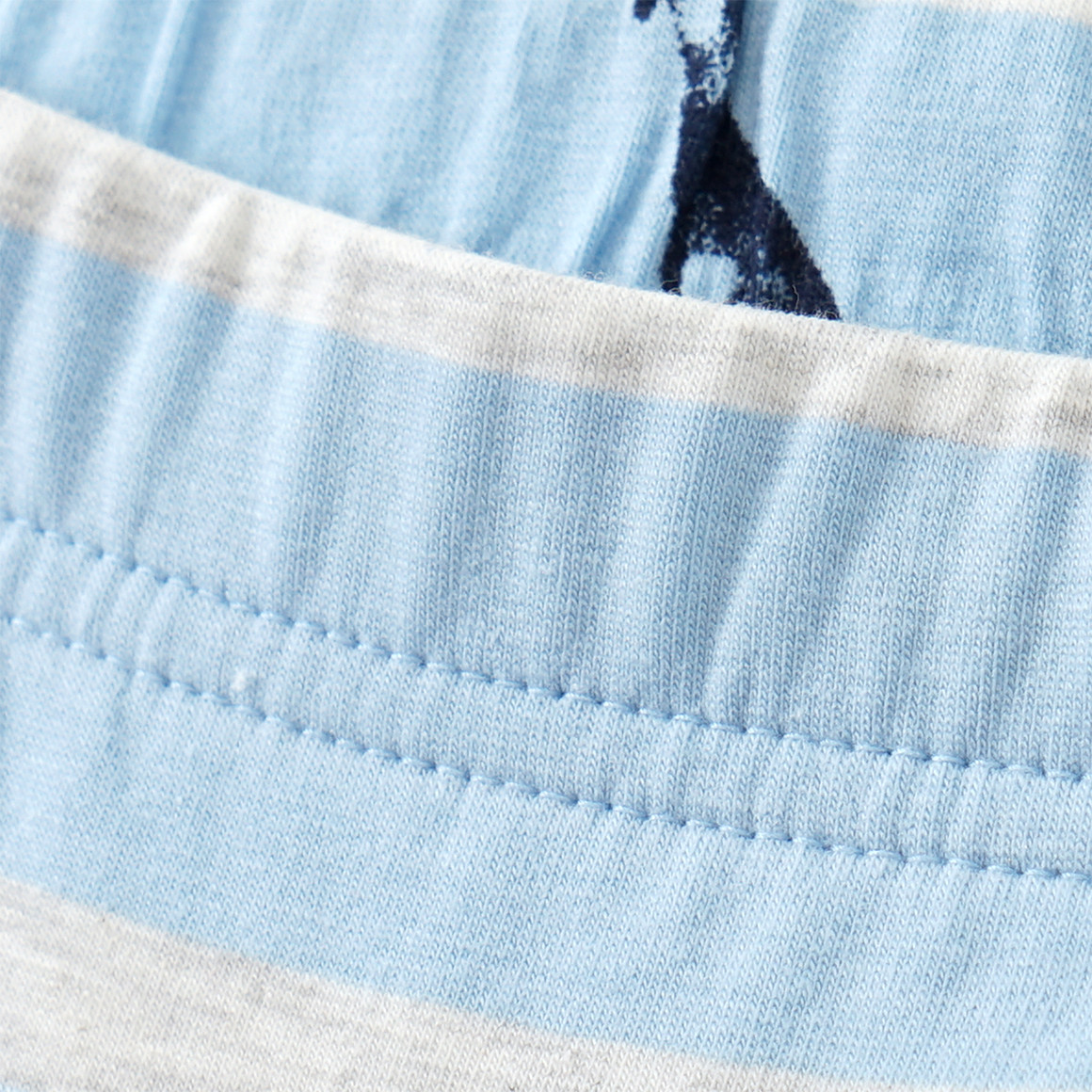 Yigga 3 Jungen Boxer im Set hellblau / hellbraun / dunkelblau