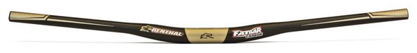 Cintre Renthal Fatbar DH Carbone 31.8mm 800mm Noir/Or