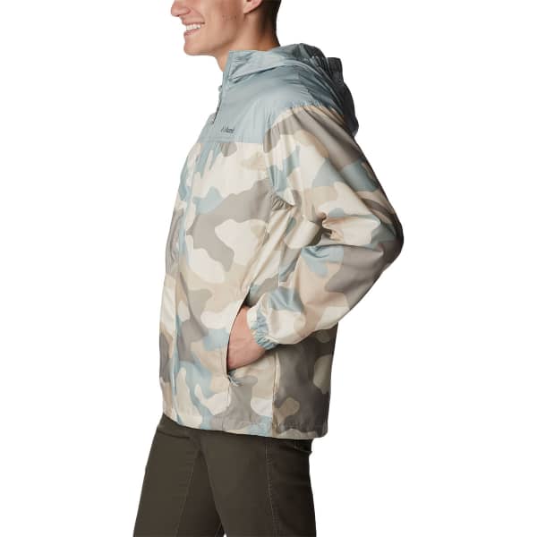 Veste randonnée COLUMBIA FLASH CHALLENGER™ NOVELTY WINDBREAKER CAMO PRINT/NIAGARA