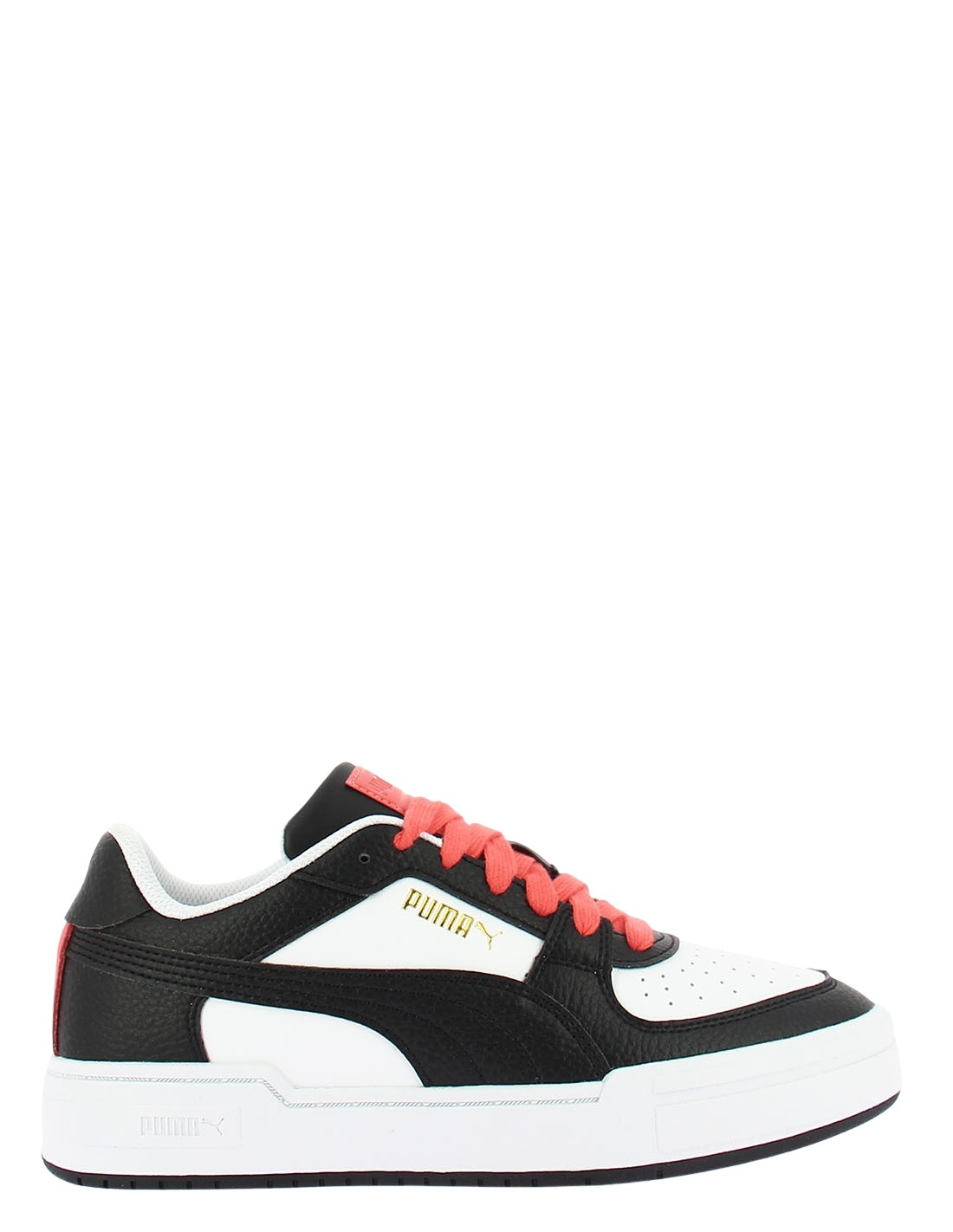 puma Sneakers homme Ca Pro Contrast cuir noir/blanc/rouge
