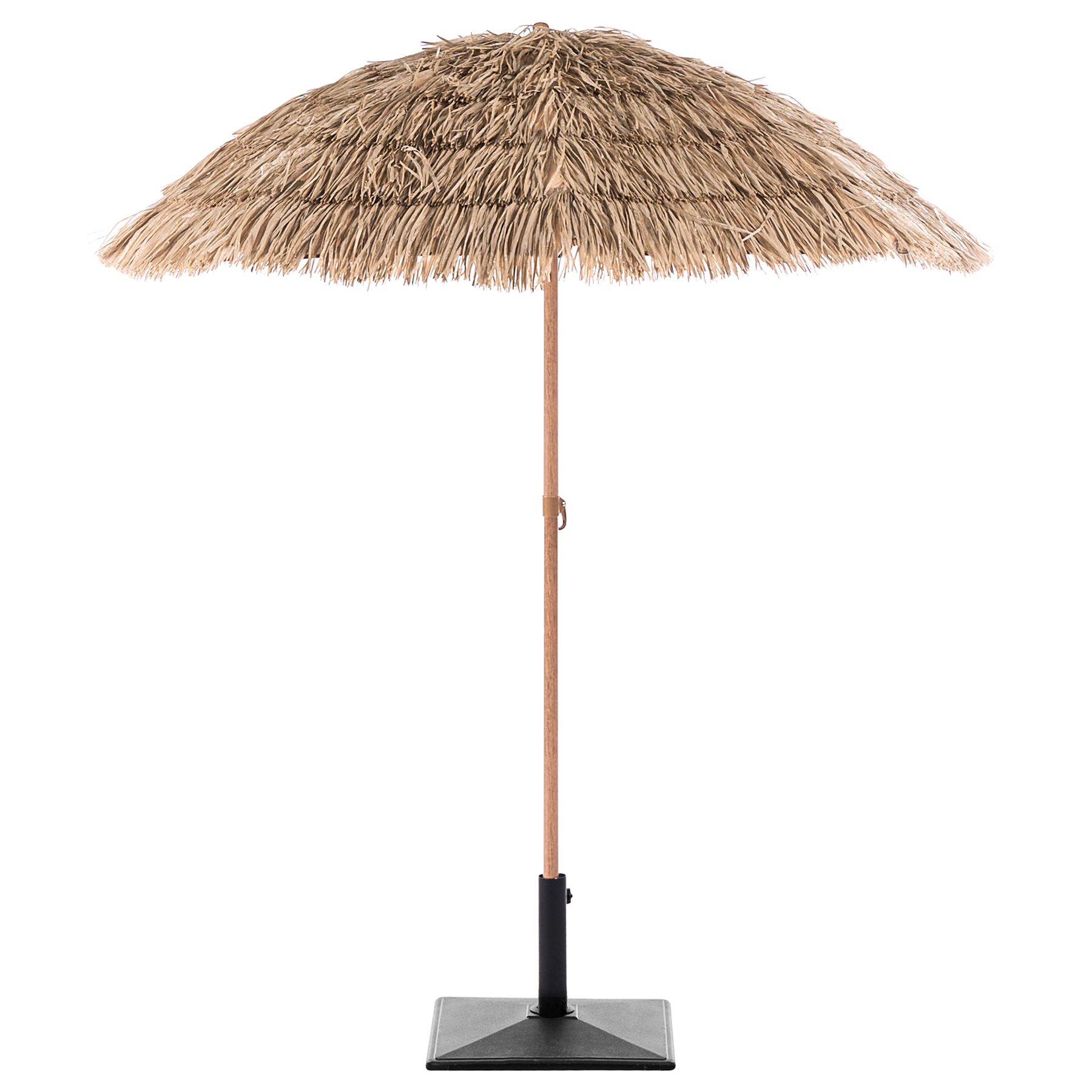 Beliani - CIVETTA - Tuinparasol - Naturel - 175 cm - Polyester