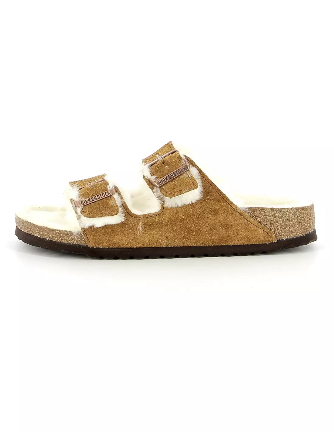 BIRKENSTOCK ARIZONA LEATHER - Mules & sabots Marronclair