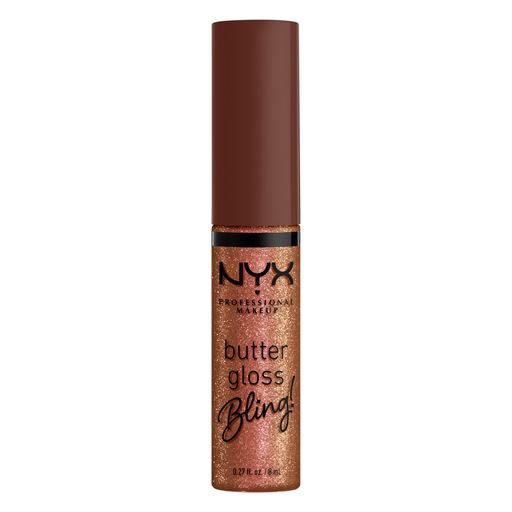 NYX Professional Makeup Butter Gloss Bling Lipgloss, 08 Hustla