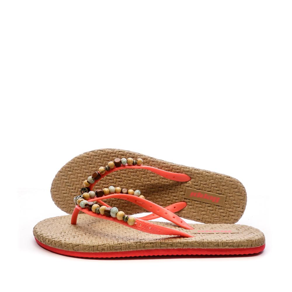 Beppi Tongs Oranges Femme Thong Slipper