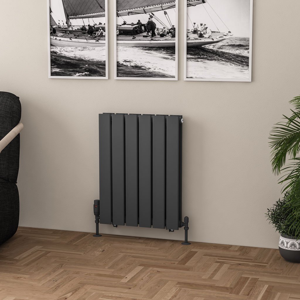 Eastbrook Warrington paneelradiator type 20 45x60cm 728W antraciet