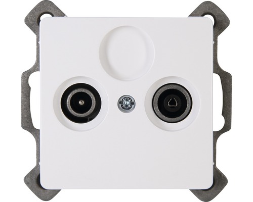Kopp 921302089 Antenneaansluiting TV/RF Parijs arctisch wit