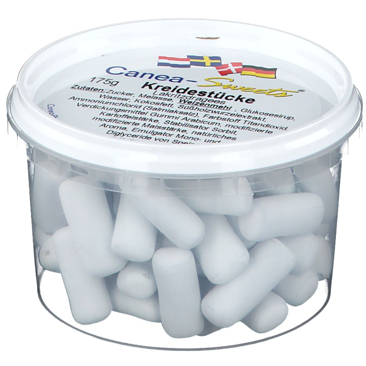 Canea-Sweets Kreidestücke Lakritz