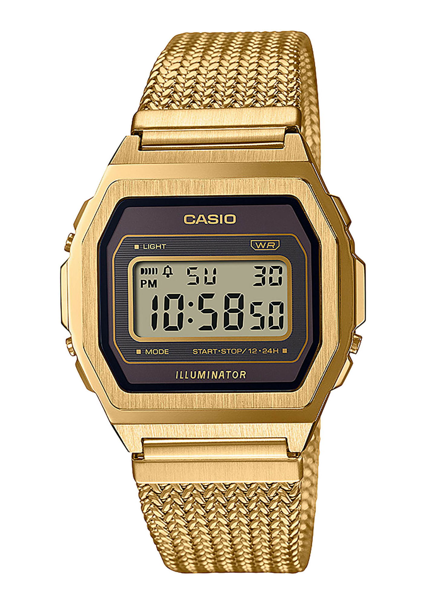 Casio Vintage Steel Armbanduhr A1000MGA-5EF