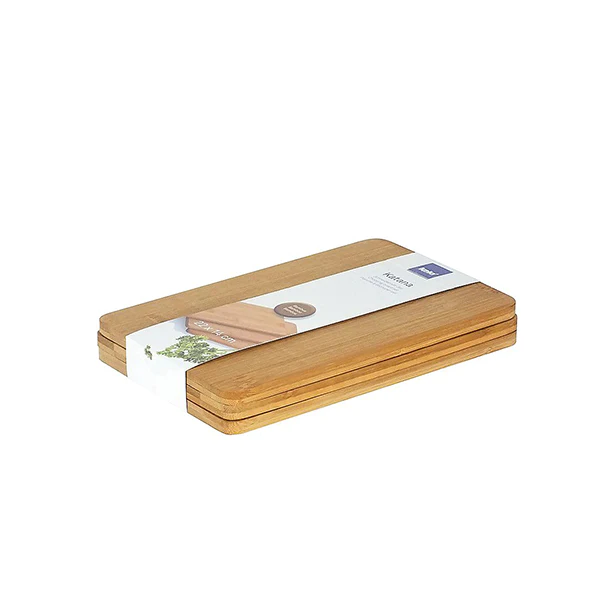 Set de 3 planches à découper en bambou Kela