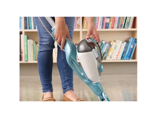 Dampmoppe 1600W 2-i-1 dampmoppe med delta-hoved