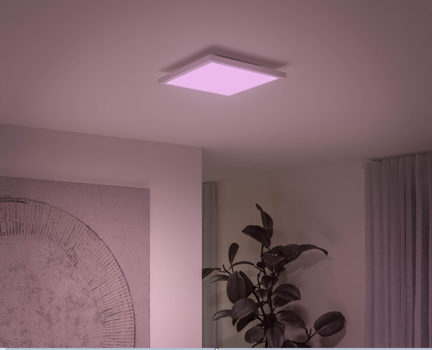Philips Hue - Surimu Panel Firkant 25W - Smart LED Loftlampe