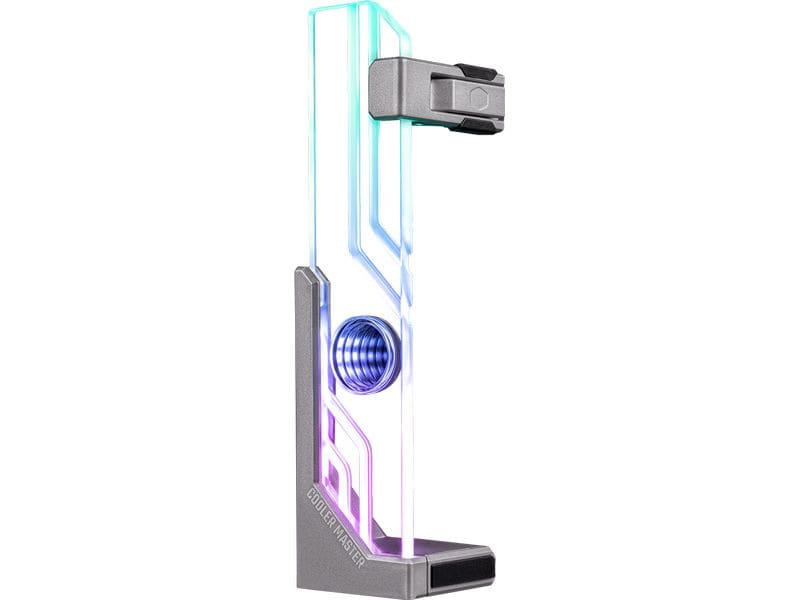 Cooler Master Atlas ARGB GPU Support Grafikkartenhalterung aus gehärtetem Glas