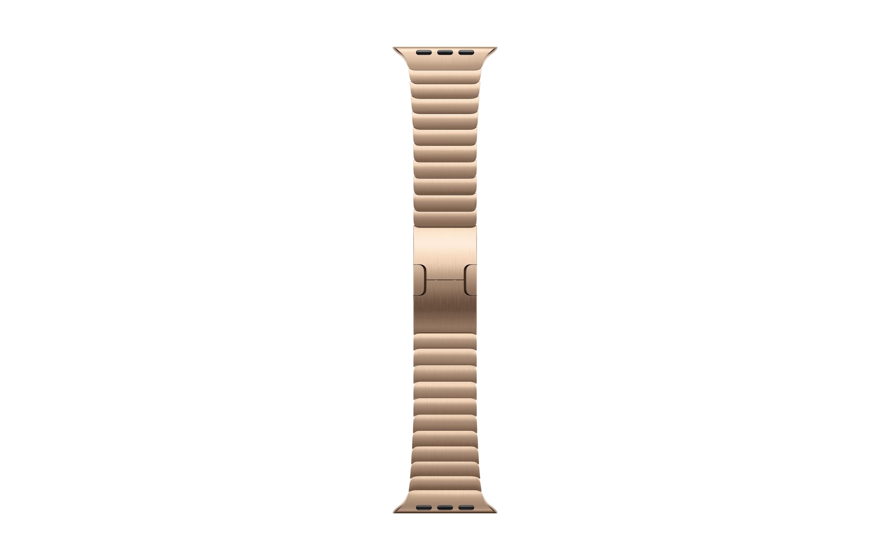 Link Bracelet 46 mm Gold<br>Armband zu Apple Watch