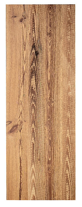 Tablette 3-plis en vieux bois marron 40 x 250 cm, ép.19 mm