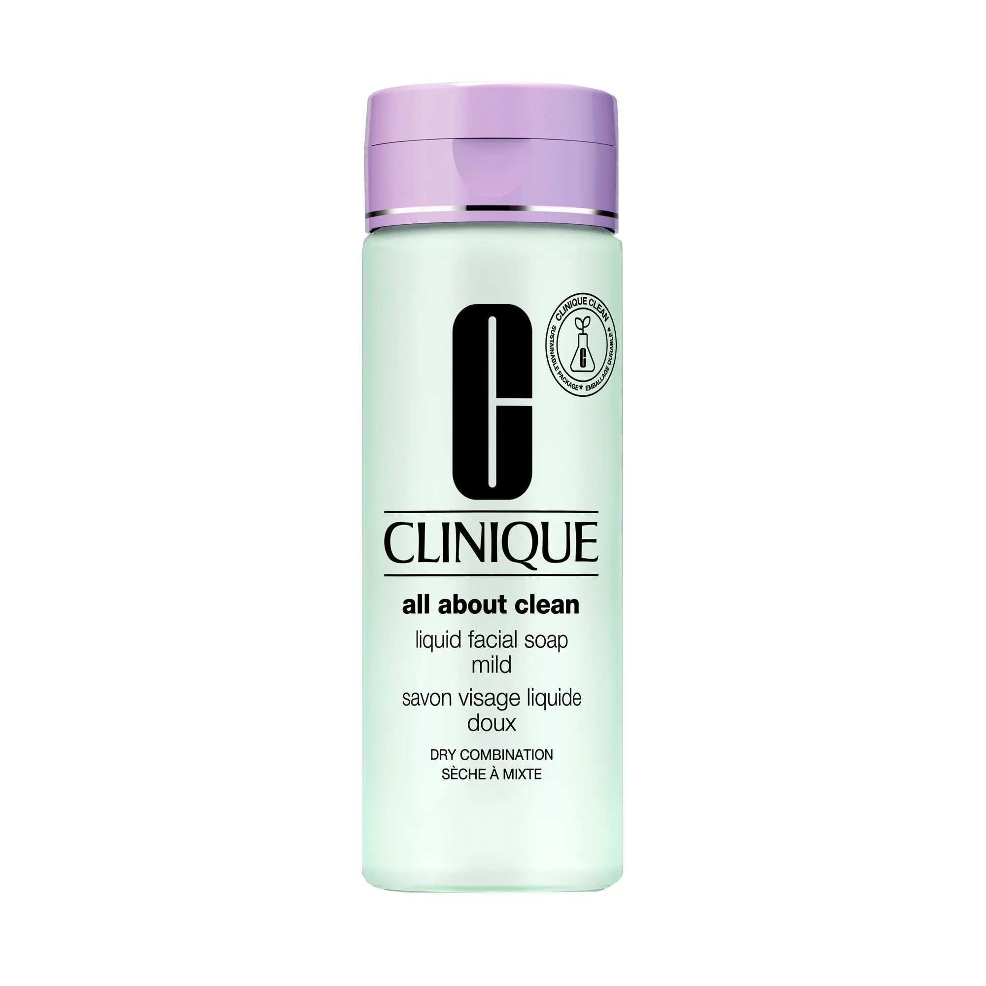 Clinique - ALL ABOUT CLEAN Savon Visage Liquide Doux - Peaux Sèches à Mixtes- Visage