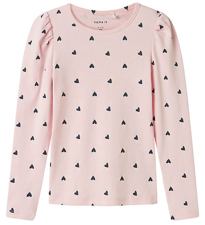 Name It Bluse - NmfDheart - Ballerina m. Herzen