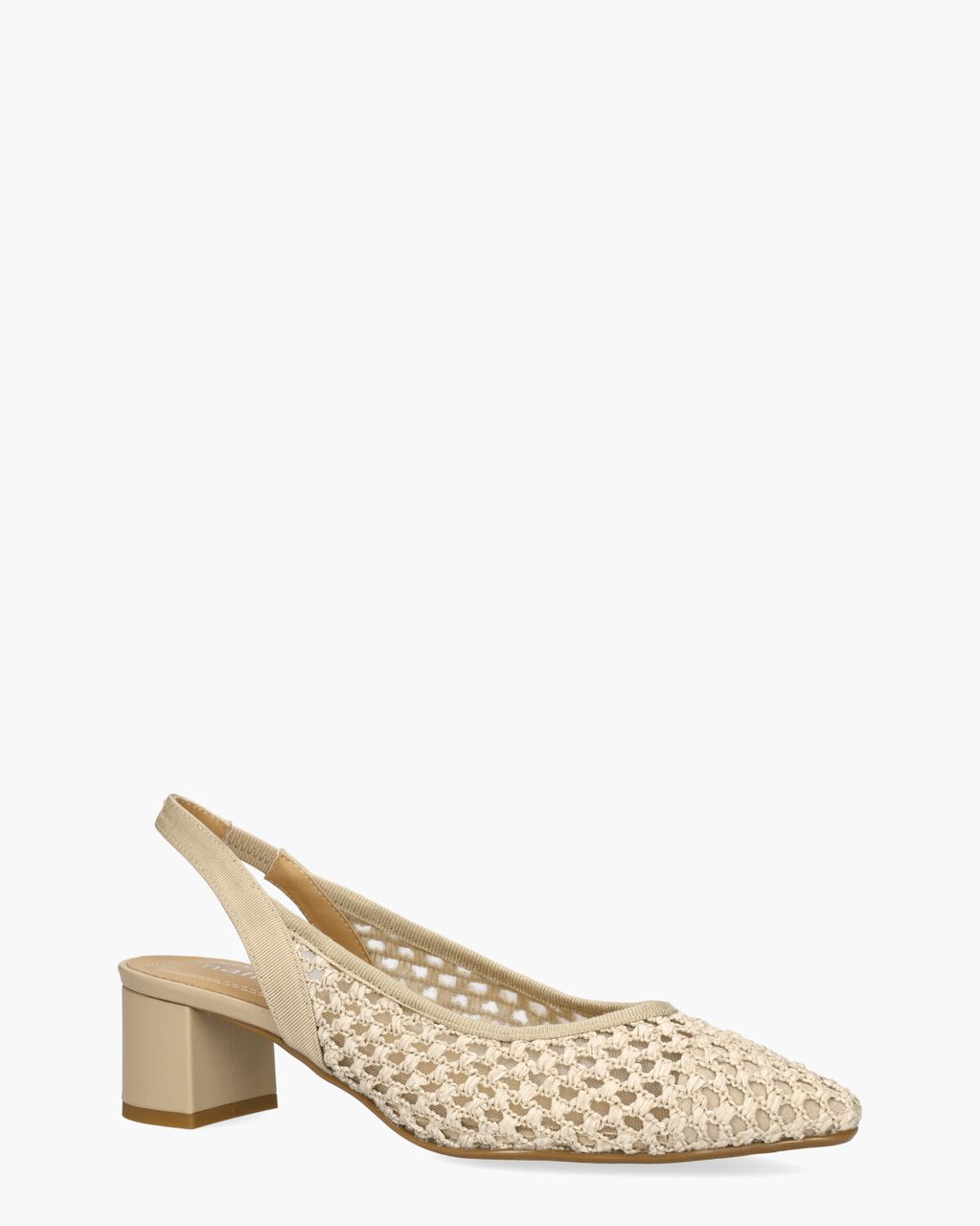 Nalini 24E049A Beige Dames Slingbackpumps