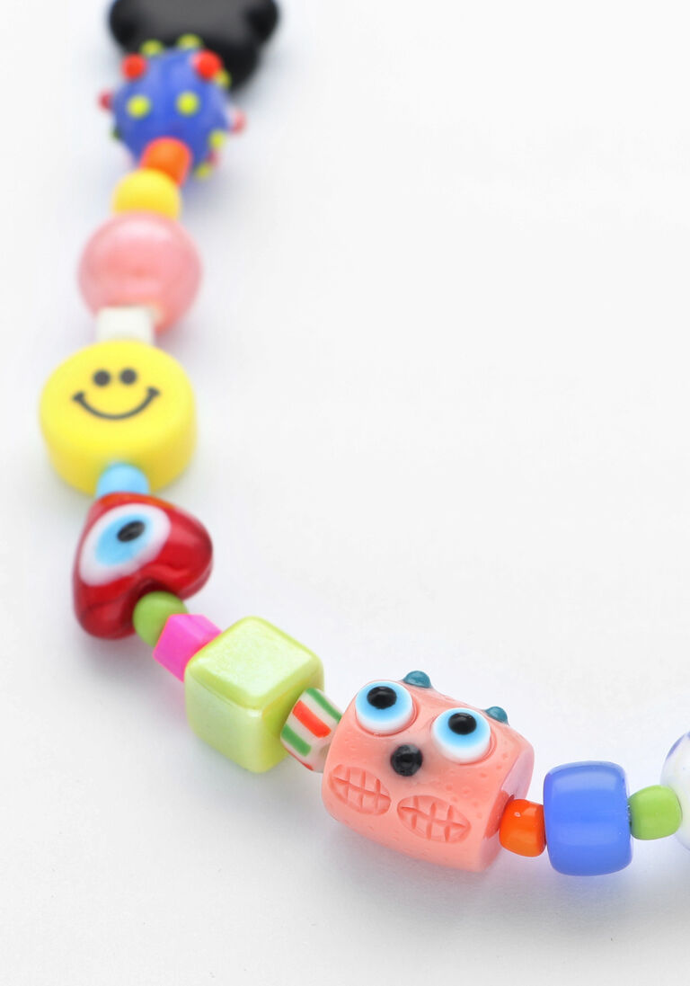 multi bonnie studios kettingen funky bead necklace