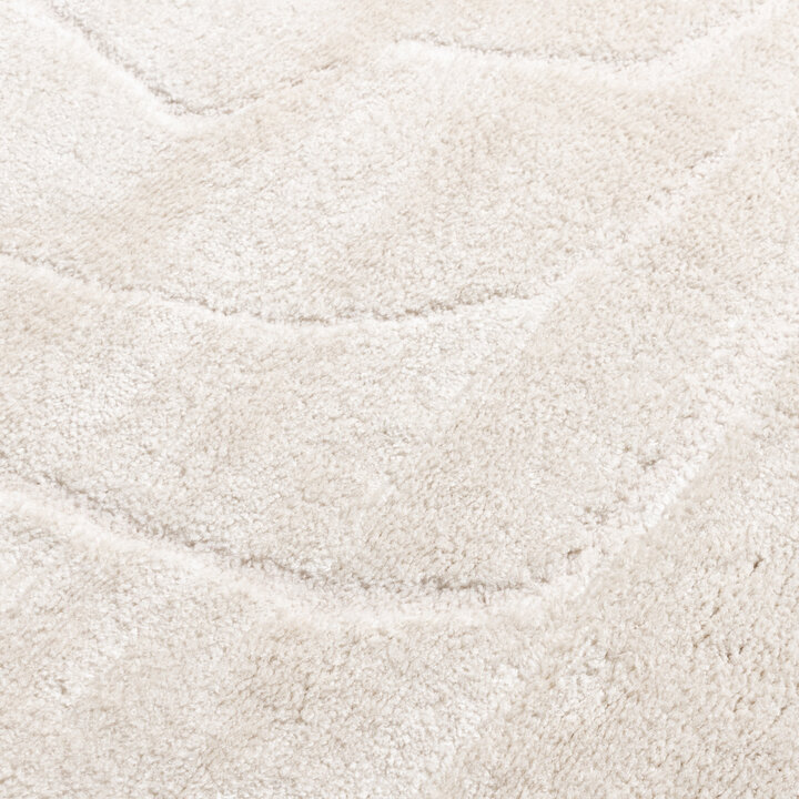 Japandi vloerkleed - Yori Abstract Lines Creme