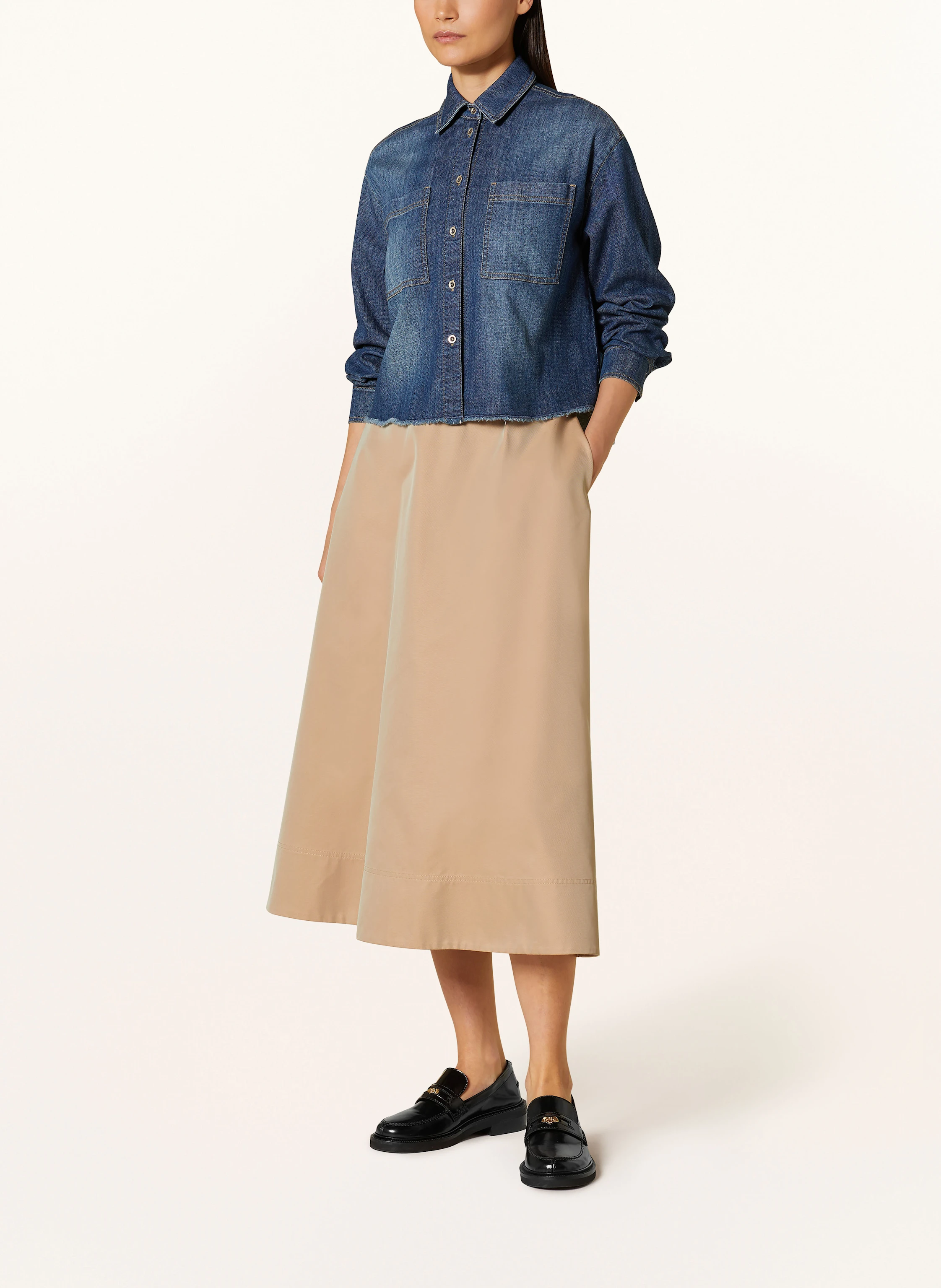 LUISA CERANO Jeansbluse
