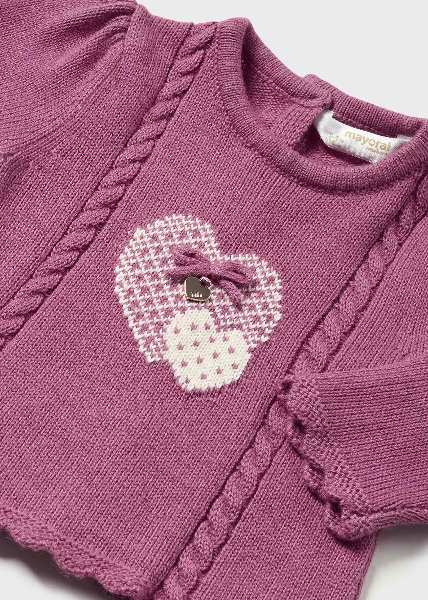 jersey jacquard para recém-nascido