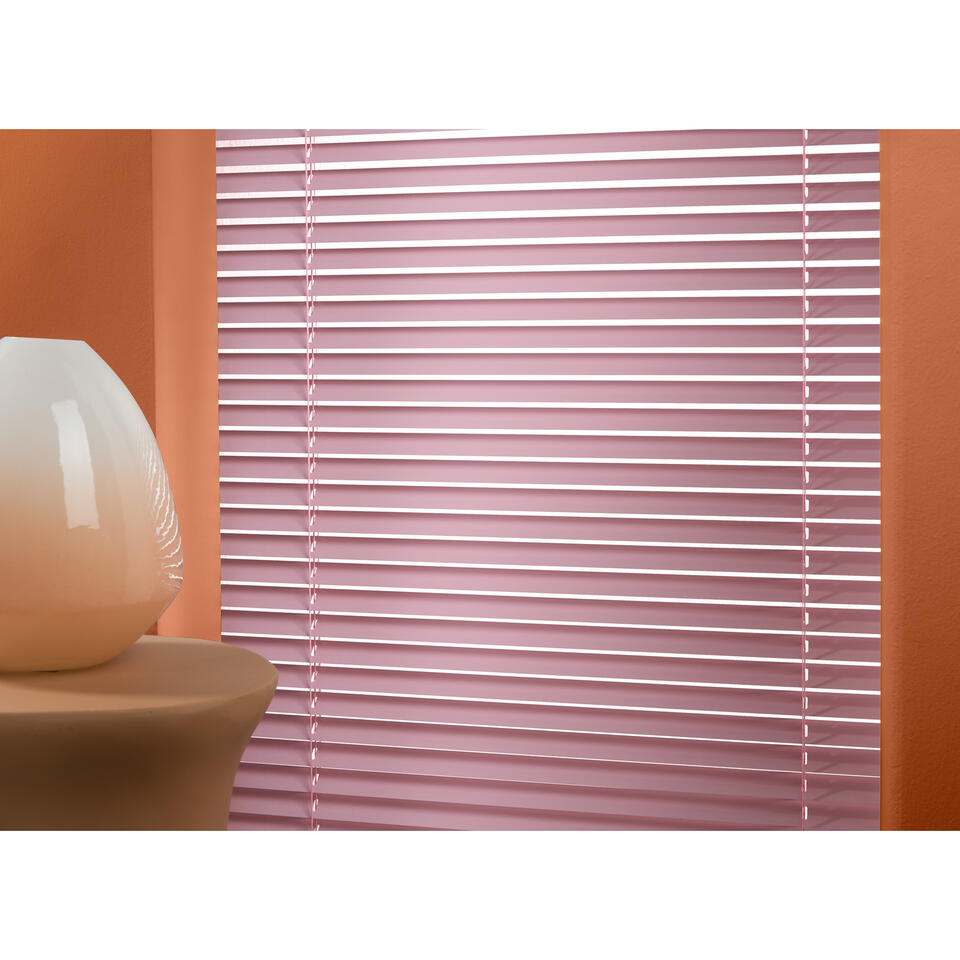 Aluminium Jaloezie Belle Roze 25mm
