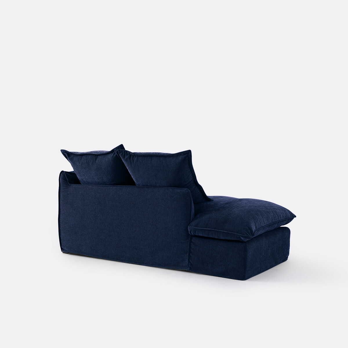 LA REDOUTE INTERIORS<br>Poltrona esquerda em poliéster mesclado, Odna