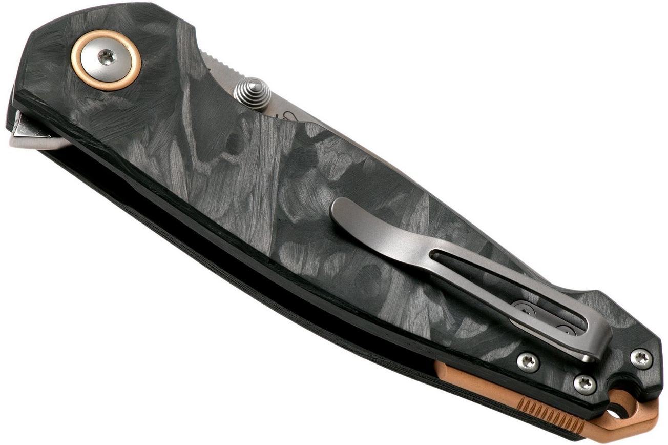 Viper Katla V5980FCM Satin, Marbled Carbonfiber zakmes, Jesper Voxnaes design