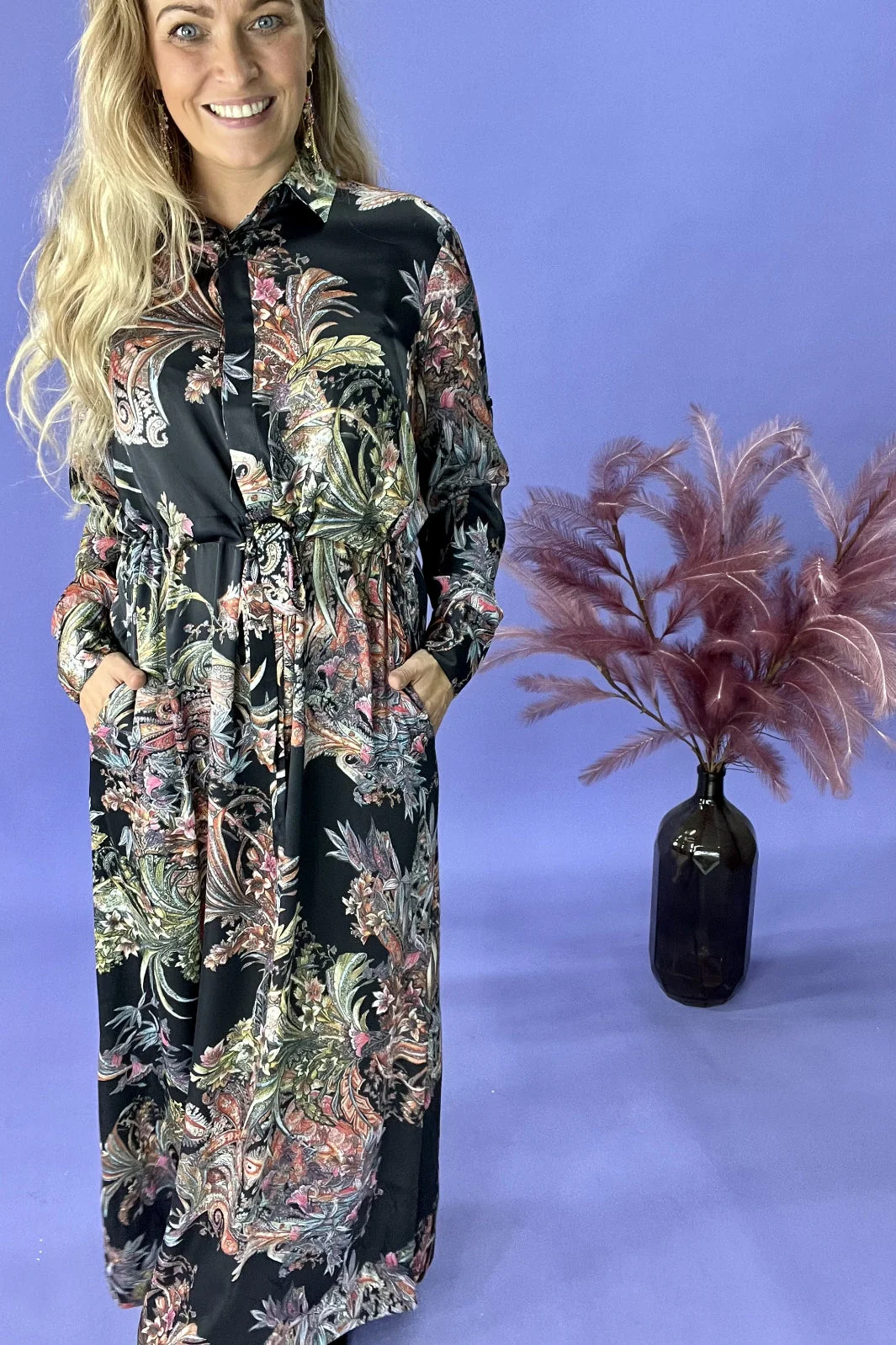 Karmamia Nakita Maxi Dress meadow black