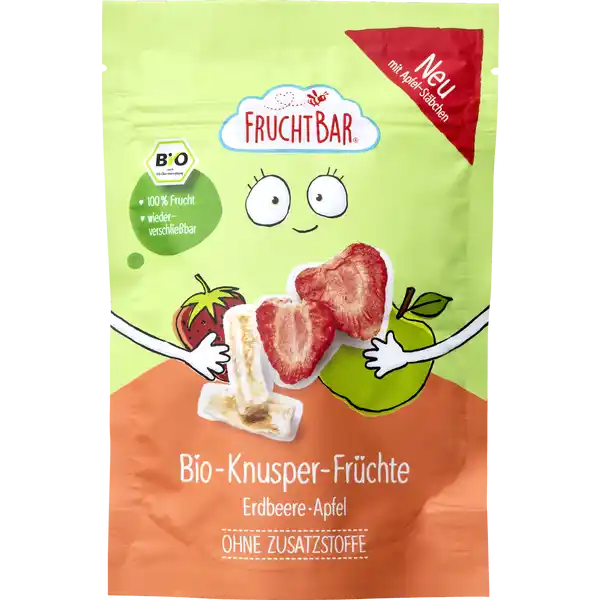 Bio-Knusper-Früchte Erdbeere-Apfel