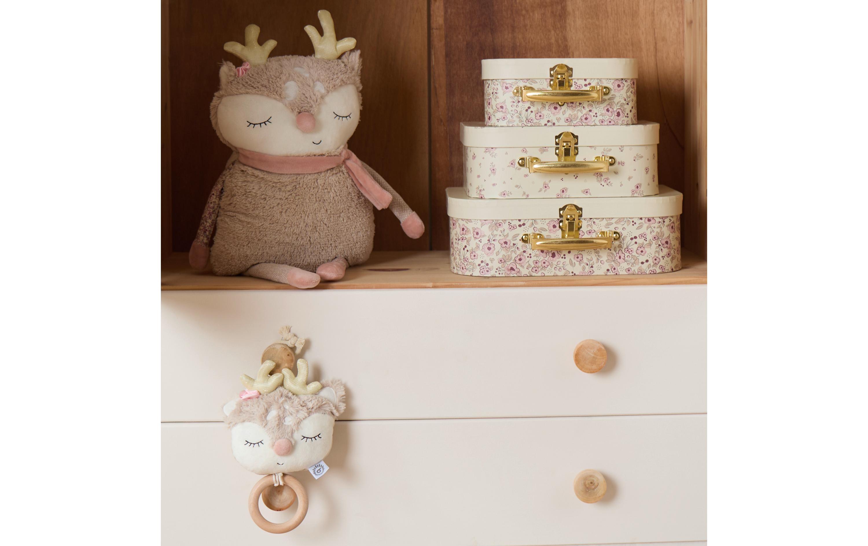 Spielzeugkoffer Ella vintage flowers 3er SetKofferset zum Aufbewahren von Spielzeugen