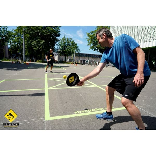 Rekkertsett Schildkröt Street Raquet Svart