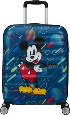 American Tourister Disney Wavebreaker Spinner Koffert 36L Mikke Mus