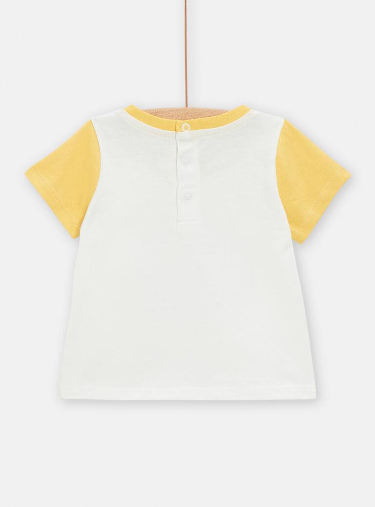 T-shirt à animation chat et chien pour bébé garçon