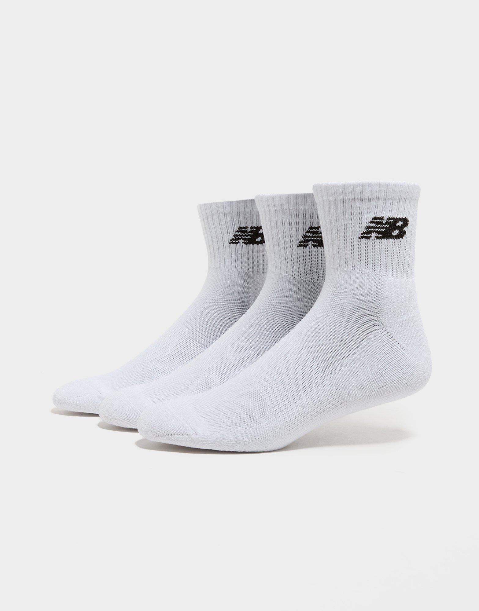 New Balance Lot de 3 chaussettes Quarter Homme