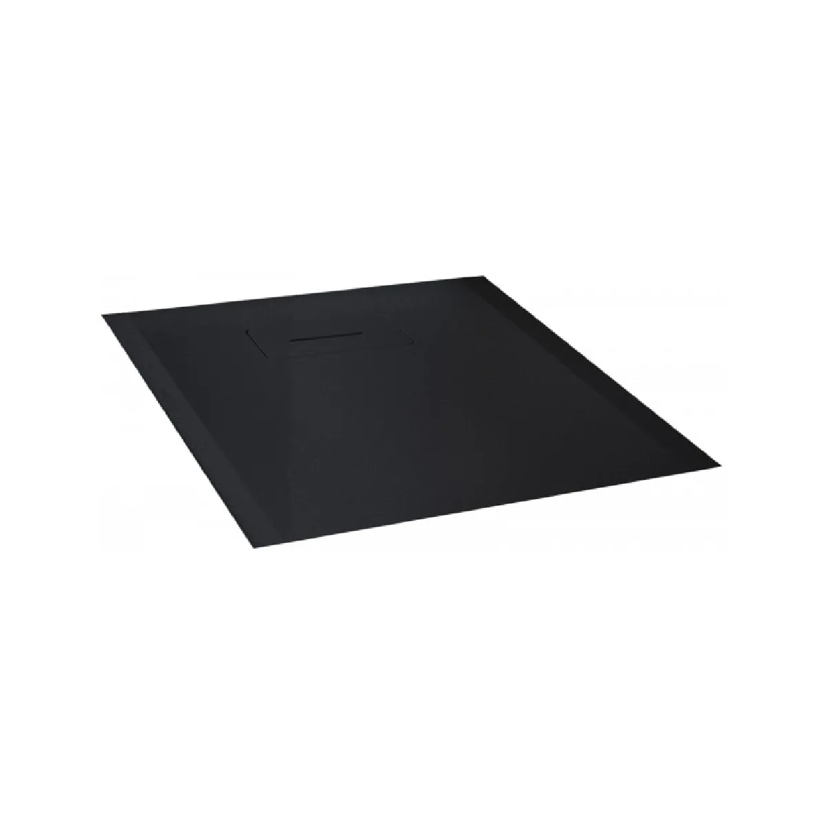 Novellini Novosolid noir 80x80