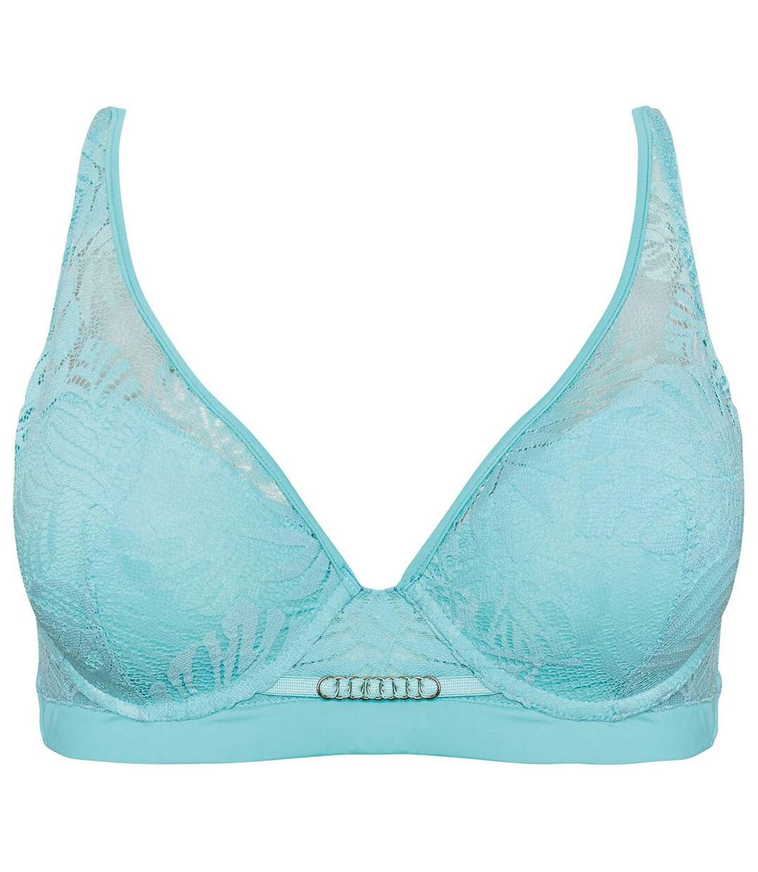 Soutien-gorge ampliforme coque moulée bleu Alice
