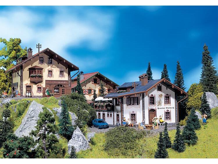 Faller Pension Edelweiss H0 Berg Unterkunft aus der Epoche II