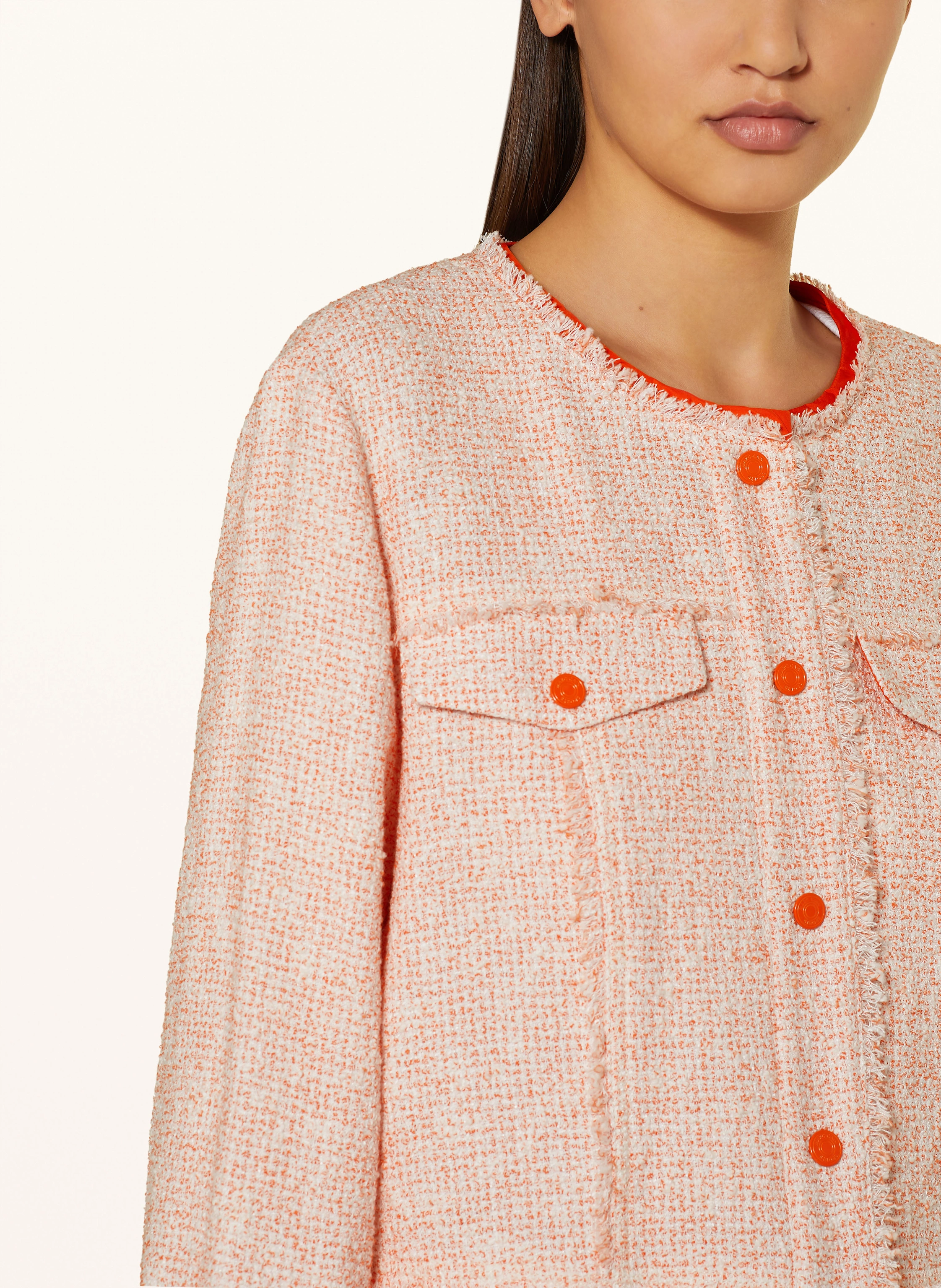 MARC CAIN Kastenjacke aus Tweed