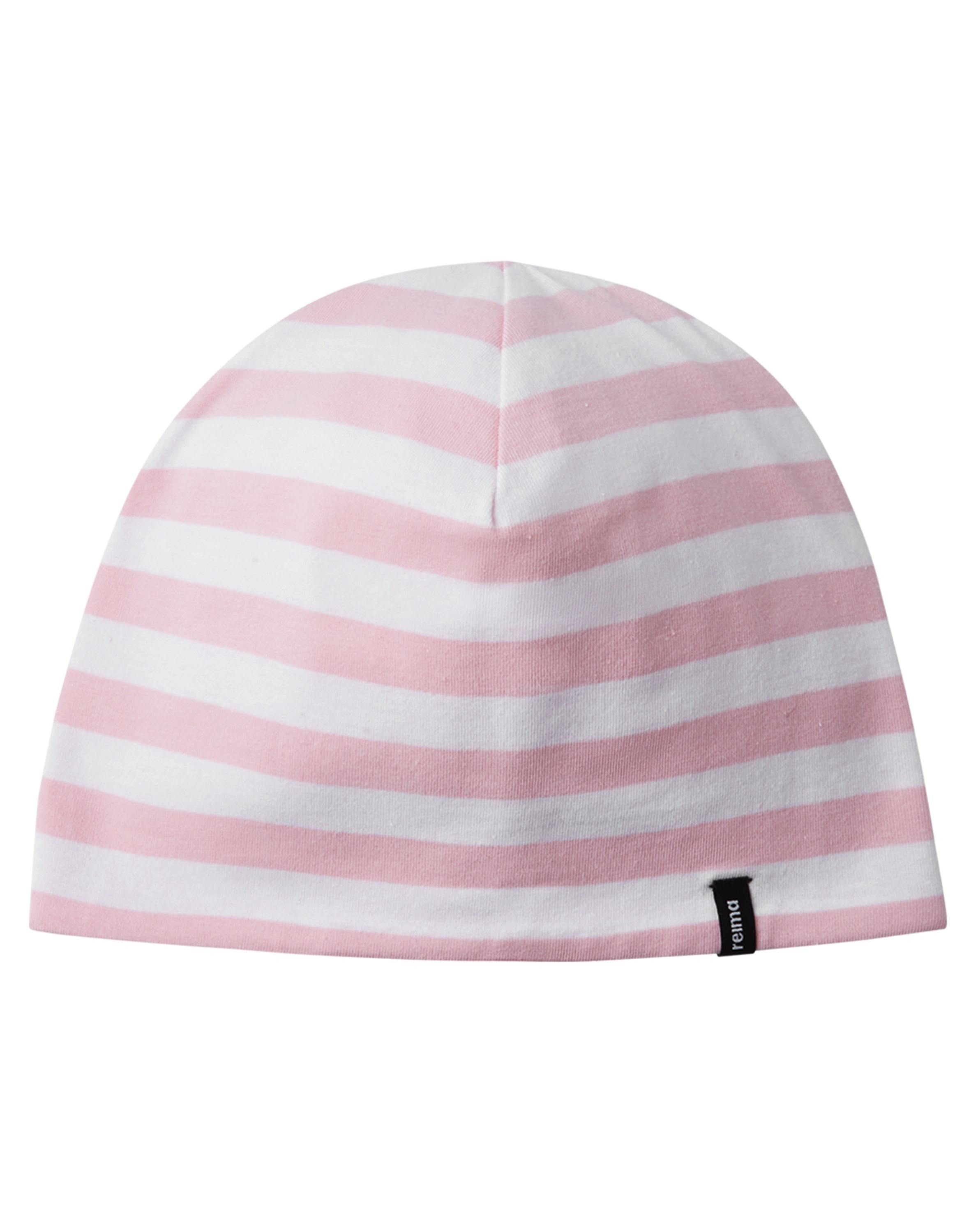 Wende-Beanie TANSSI gestreift in pale rose