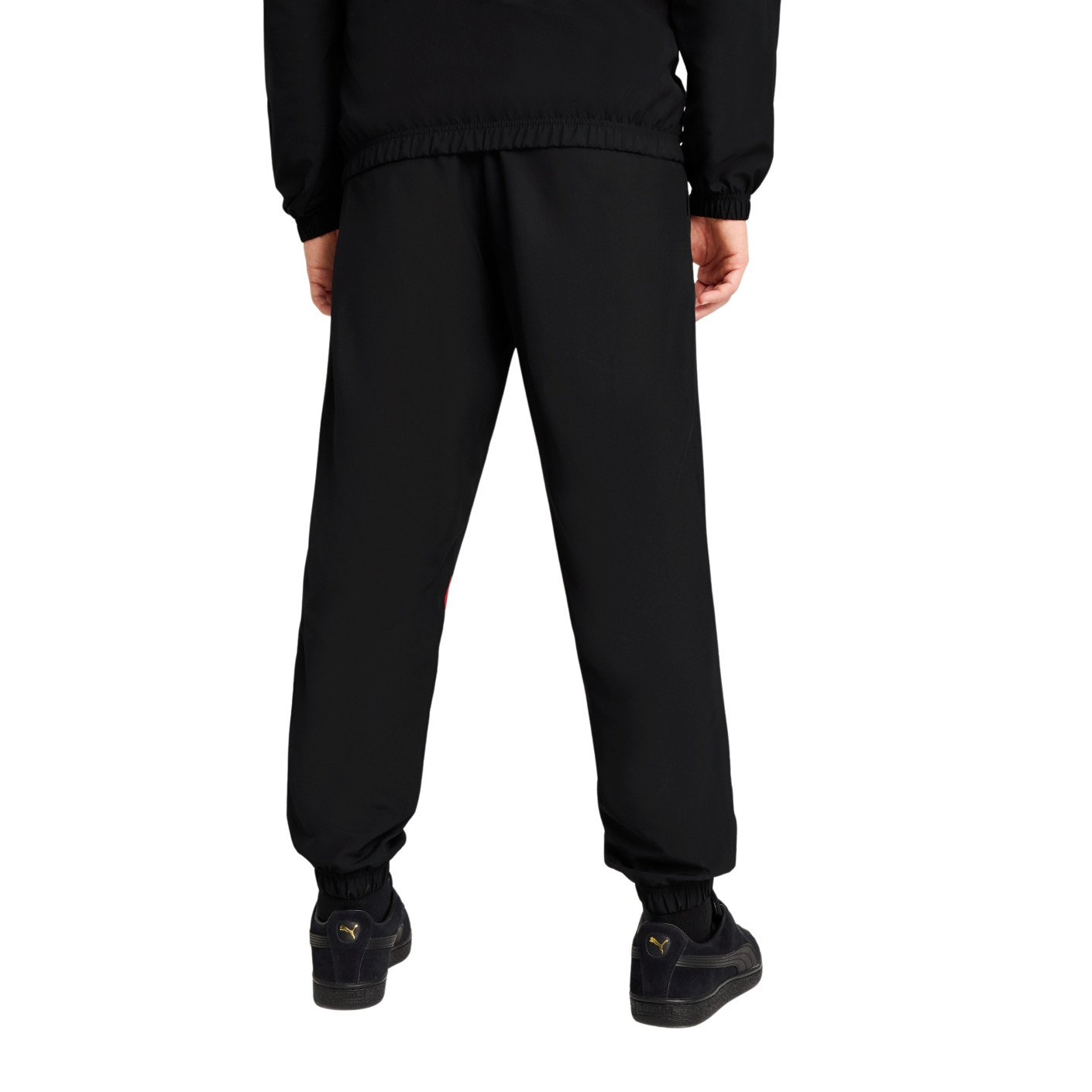PUMA AC Milan FtblArchive Trainingspak Full-Zip 2024-2025 Zwart Rood