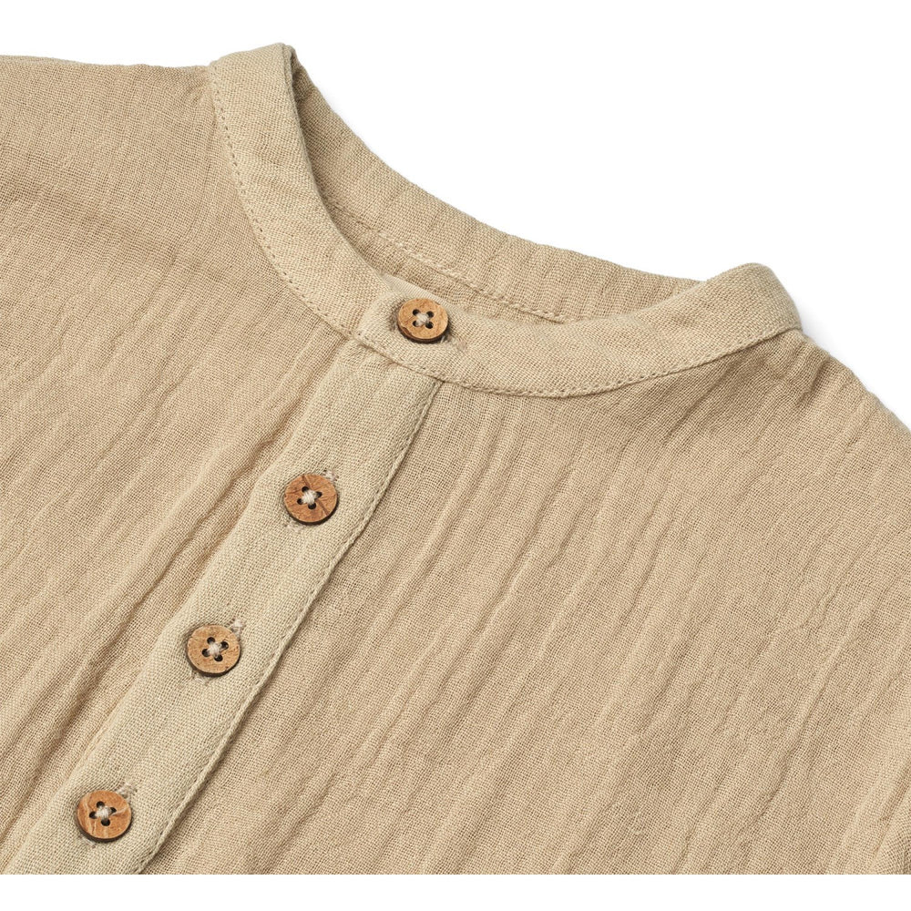 Køb Wheat Soft Sand Skjorte S/S Svend