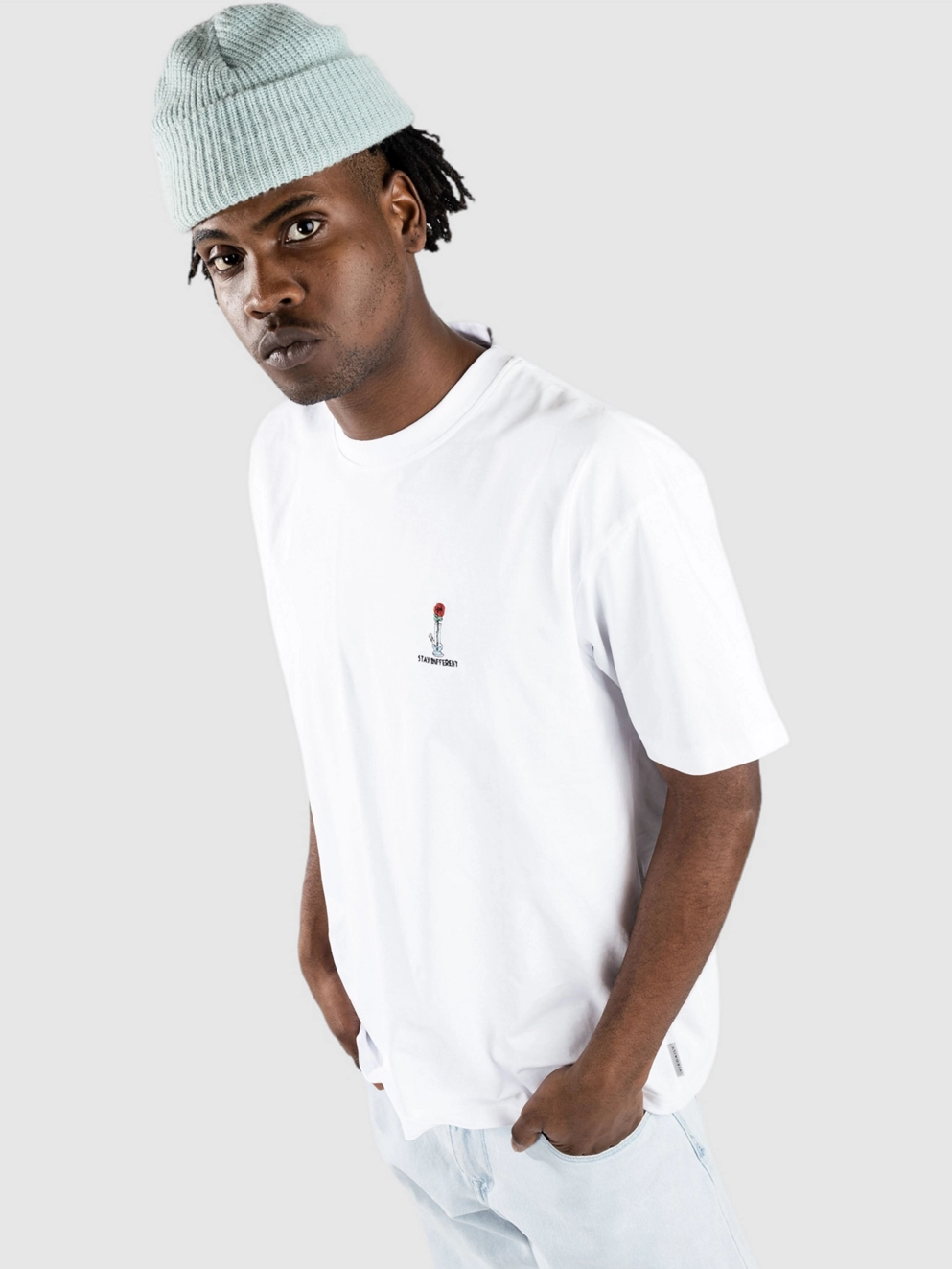 Iriedaily Rosebong Relaxed T-Shirt white
